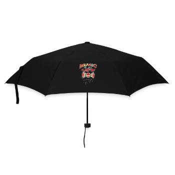 Music is my life - Umbrella (small) - black - Front