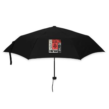Joueur de tacos de football américain Vintage USA Sports - Parapluie standard - noir - Devant