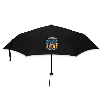 I Just Want To Watch Musicals Theater Singing - Umbrella (small) - black - Front