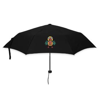 Turkey Halloween Animal - Umbrella (small) - black - Front