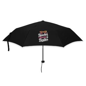 Beaches, cocktails and best friends - Umbrella (small) - black - Front