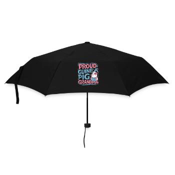 Guinea Pig Grandma - Proud Grandma - Umbrella (small) - black - Front