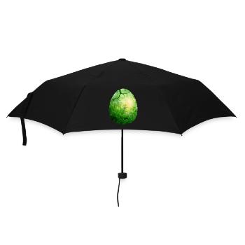 Dragon Egg Green - Umbrella (small) - black - Front