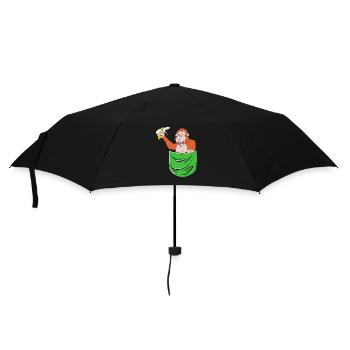 Orang Utan - Regenschirm (klein) - Schwarz - Vorne