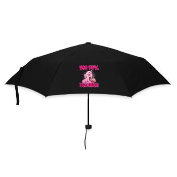 Boo-Tiful In Pink And Pumpkin Spice für Frauen - Regenschirm (klein) - Schwarz - Vorne
