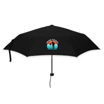 Boule Pétanque Boccia Boules - Parapluie standard - noir - Devant