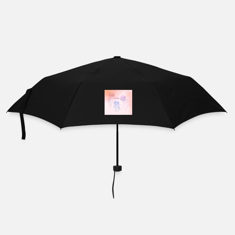 Pastel Dream Jellyfish - Umbrella (small) - black