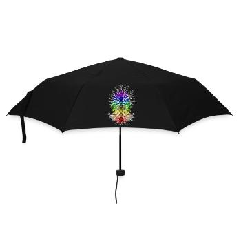 Chakra Harmony - Umbrella (small) - black - Front