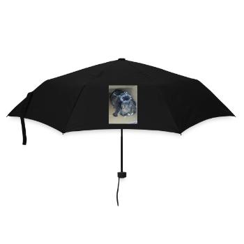 Rabbit - Umbrella (small) - black - Front