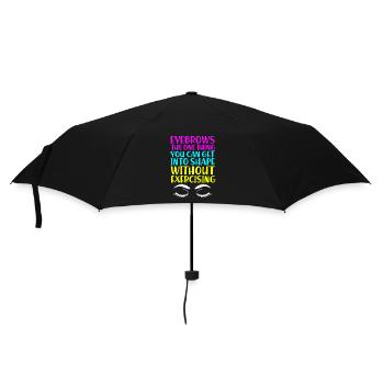 Microblading Makeup Cosmetic Beautician - Umbrella (small) - black - Front