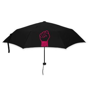 Grandmas against the right - Umbrella (small) - black - Front