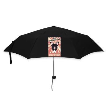 Best French Bulldog Dad Ever I Frenchie Lover - Umbrella (small) - black - Front