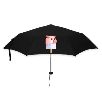 Popsicles visage de porc - Parapluie standard - noir - Devant
