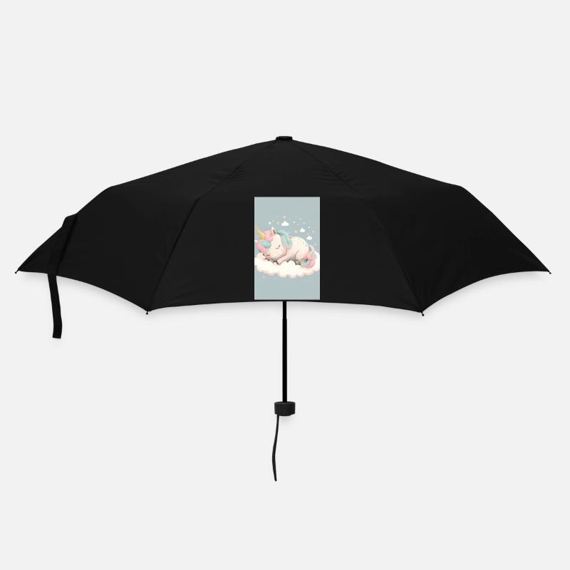 Bébé licorne - Parapluie standard - noir