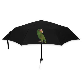 Le perroquet à front blanc - Parapluie standard - noir - Devant