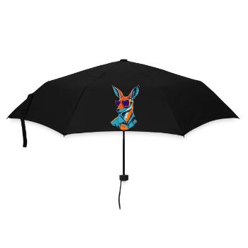 Strahlendes Roo-Revival - Regenschirm (klein) - Schwarz - Vorne