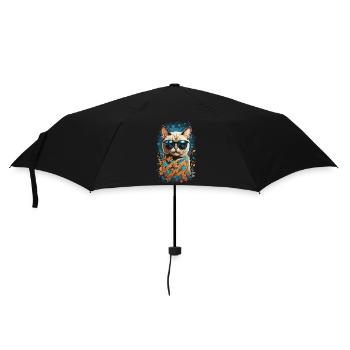 Chat siamois élégant pour les fans de chats Chats - Parapluie standard - noir - Devant