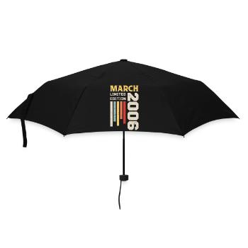March 2006 - Birthday Gift March 2006 March - Umbrella (small) - black - Front
