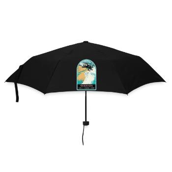 Senhor da Pedra Chapel, Miramar Beach - Umbrella (small) - black - Front
