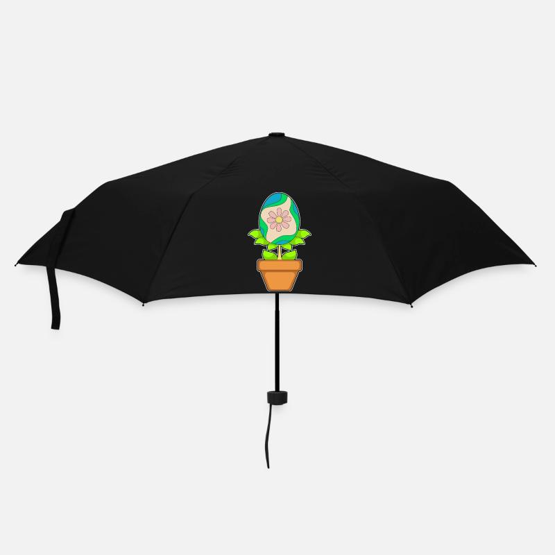 Plantez un œuf de Pâques - Parapluie standard - noir