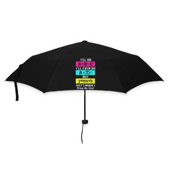 Mathematics - Umbrella (small) - black - Front