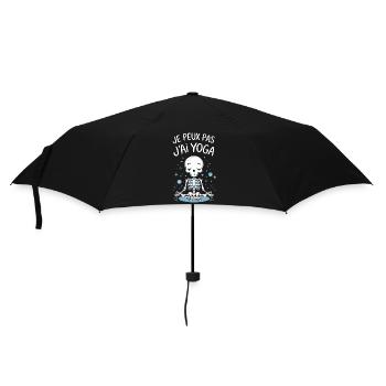 J'peux pas j'ai yoga - Parapluie standard - noir - Devant
