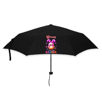 Easter Easter Bunny Easter Eve Easter Sunday Easter Egg Spring - Umbrella (small) - black - Front