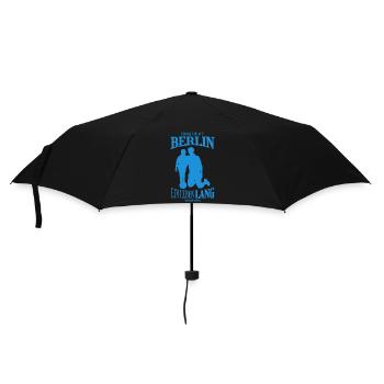 Berlin Football Tradition Gift - Umbrella (small) - black - Front