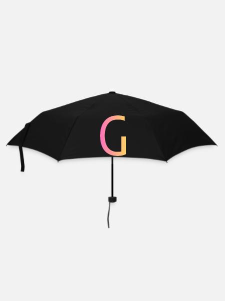 G - Regenschirm (klein) - Schwarz