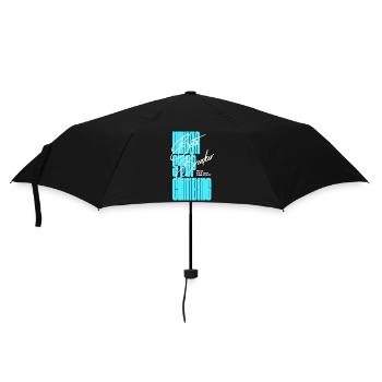 Beta Breaker motivational modern Climbing Design - Umbrella (small) - black - Front