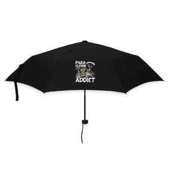 Paragliding Addict - Umbrella (small) - black - Front