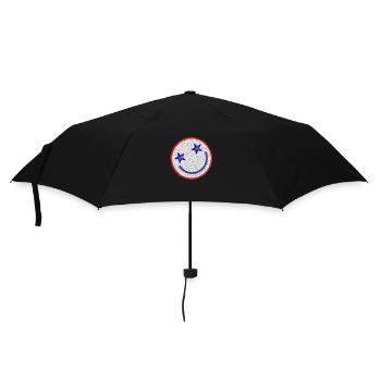 American Smile - Umbrella (small) - black - Front