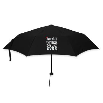 Meilleur Noël avec maman de tous les temps - Parapluie standard - noir - Devant
