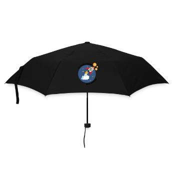 Bitcoin blockchain bull run - Umbrella (small) - black - Front