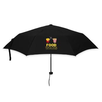 FOOD WARS - Regenschirm (klein) - Schwarz - Vorne