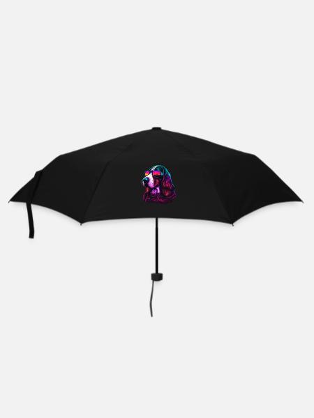 Basset Hound Chiens Basset Hounds - Parapluie standard - noir