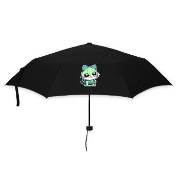 A cute little cat Kawaii - manga - Umbrella (small) - black - Front