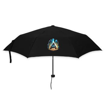 Quad & Off-Road - Umbrella (small) - black - Front