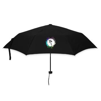 Axe Indian Feather Colorful - Umbrella (small) - black - Front