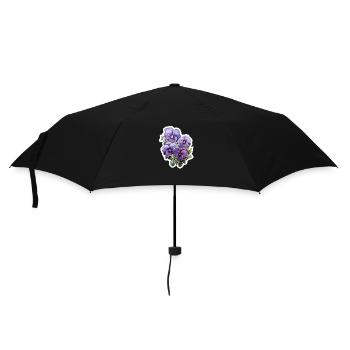 Pansy - Umbrella (small) - black - Front