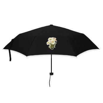Chamomile Bouquet - Umbrella (small) - black - Front