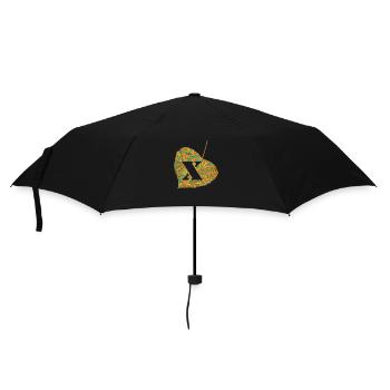 Sheet E 95 x - Umbrella (small) - black - Front