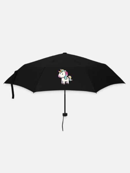 Licorne - Parapluie standard - noir