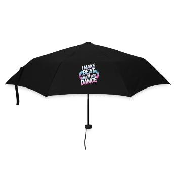 I MAKE THE BEAT THAT MAKE YOU DANCE - Umbrella (small) - black - Front