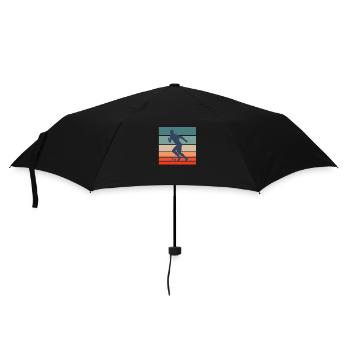 Football Footballer - Umbrella (small) - black - Front