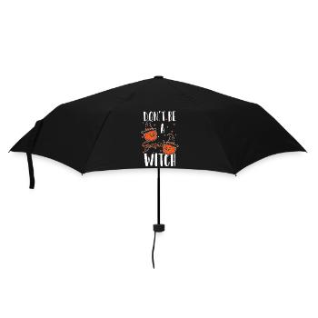 Hexe Magisch Spruch Hexen - Regenschirm (klein) - Schwarz - Vorne