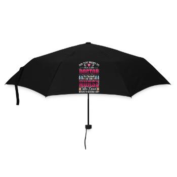 Docteur Médecine Urgence Cardiaque - Parapluie standard - noir - Devant