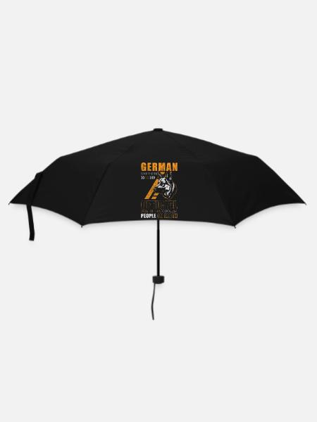 German Shepherd Dog Owner Tracking Dog - Umbrella (small) - black