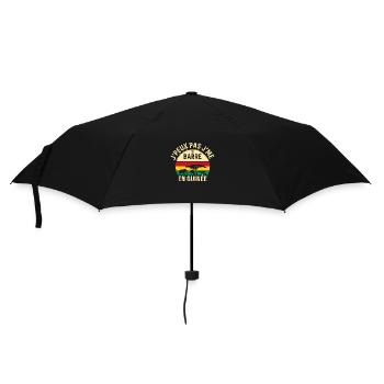 J peux pas j me barre En Guinée - Parapluie standard - noir - Devant