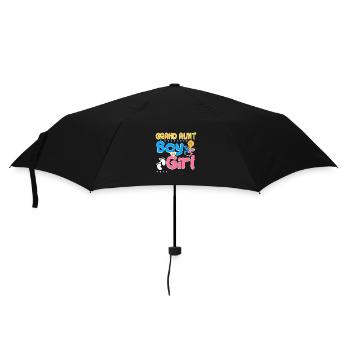 Pink or Blue Grand Aunt Loves You Best Auntie - Regenschirm (klein) - Schwarz - Vorne